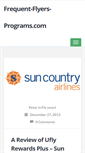 Mobile Screenshot of frequent-flyers-programs.com